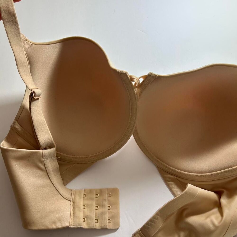 Wacoal Tan push up bra Size 34DDD 34F - Picture 4 of 4